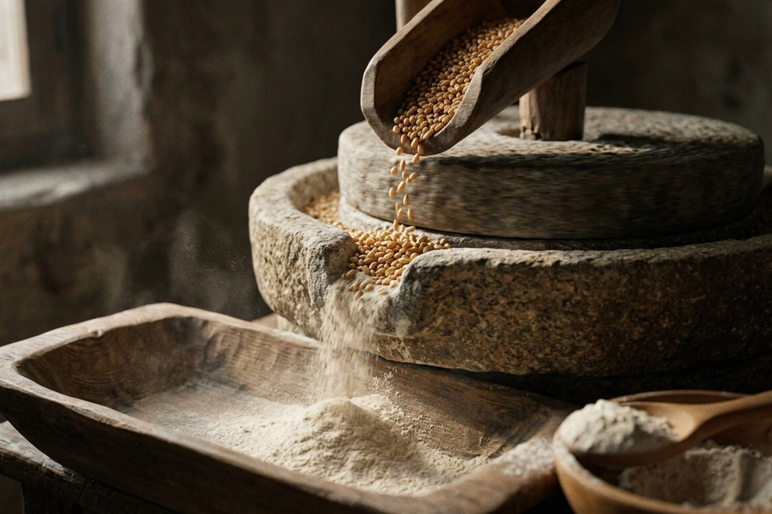 Why was your flour milled before you needed it?