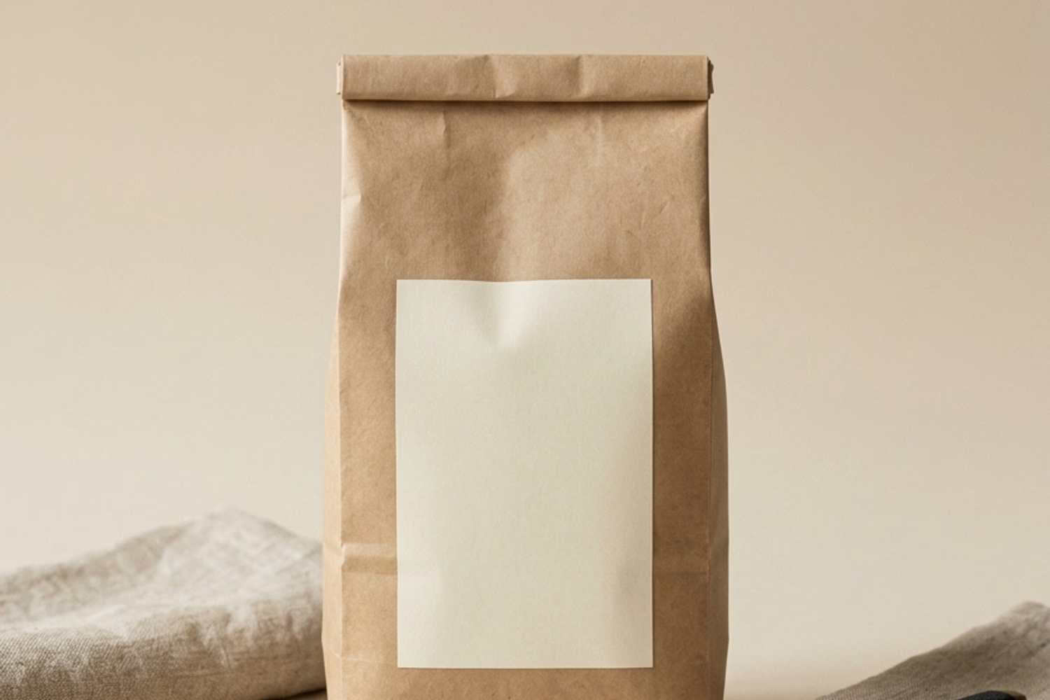 Restrained unbranded packing on order